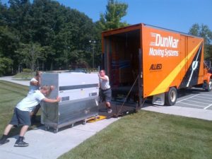 last mile delivery at Dunmar Moving Systems in Richmond, VA